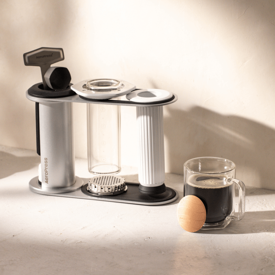 AeroPress Premium 20th Anniversary Bundle - Coffee Maker Set for Fresh Brew Routines