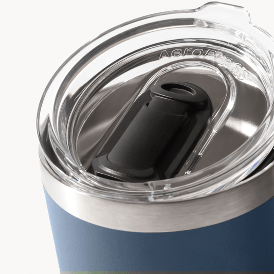 AeroPress Travel Coffee Mug - Stainless Steel - Coffee Drinkware for Commuting and Home Use