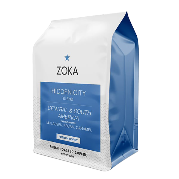 Hidden City 12 oz - Coffee Beans for Flexible Recipe Preparation
