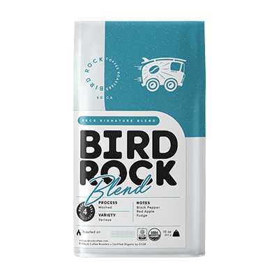 Bird Rock Blend 10 oz - Coffee Beans for Flexible Recipe Preparation