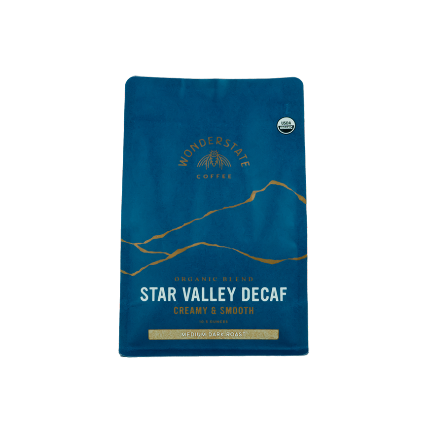 Organic Star Valley Decaf 1.5 lb - Coffee Beans for Flexible Recipe Preparation