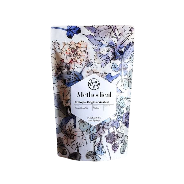 Ethiopia Origins - Washed 12 oz - Coffee Beans for Flexible Recipe Preparation