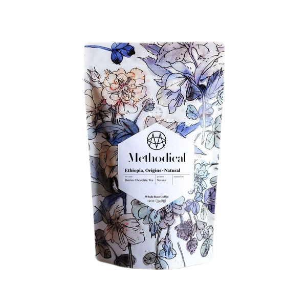 Ethiopia Origins - Natural 12 oz - Coffee Beans for Flexible Recipe Preparation