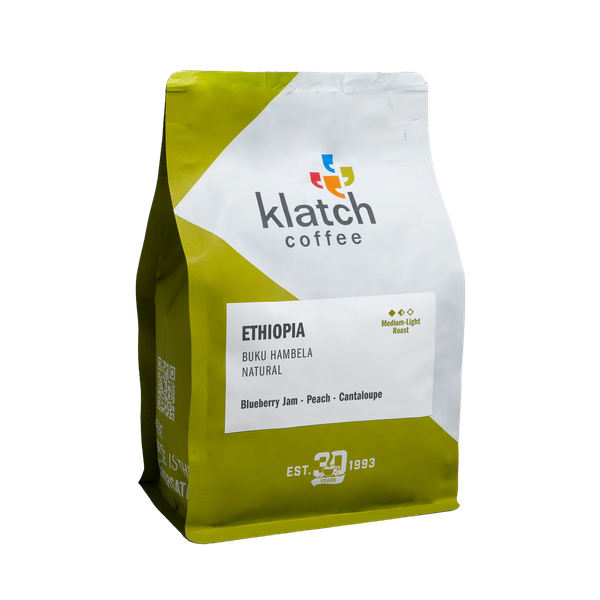 Ethiopia Buku Hambela Natural 310 gr - Coffee Beans for Flexible Recipe Preparation