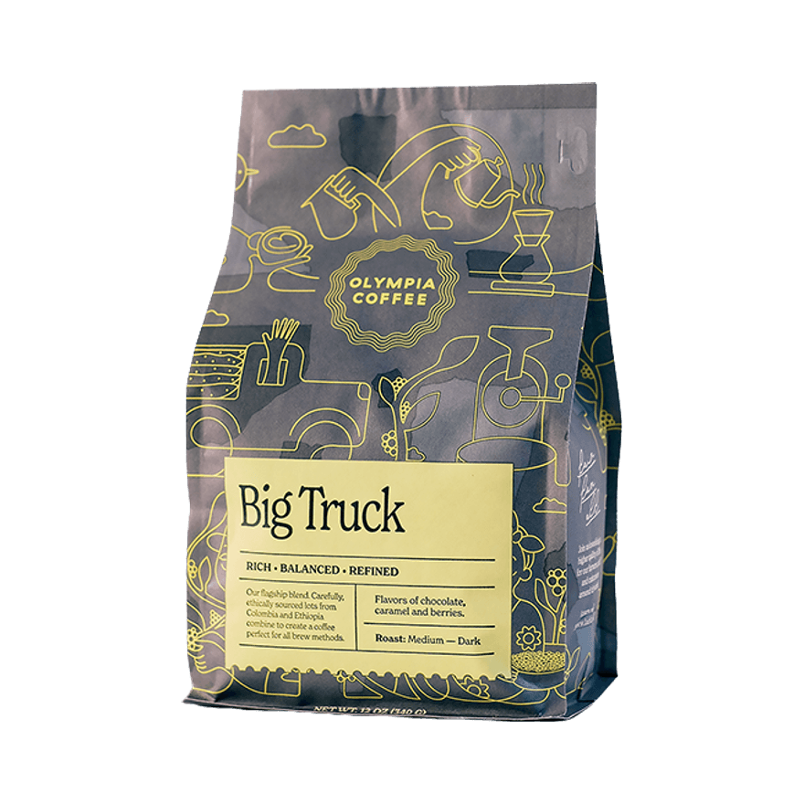 Big Truck 2 lb - Coffee Beans for Flexible Recipe Preparation