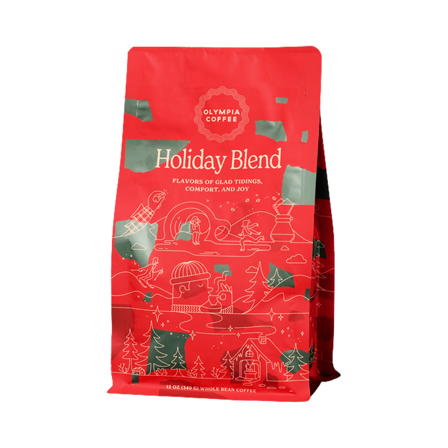 Holiday Blend 12 oz - Coffee Beans for Flexible Recipe Preparation