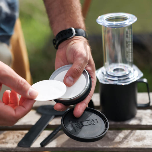 AeroPress Travel Filter Holder - Coffee Filter Accessory for Consistent Preparation