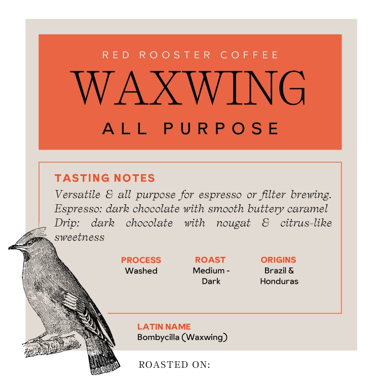Waxwing All-Purpose Blend - Coffee Beans for Flexible Recipe Preparation