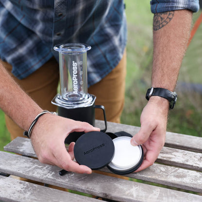 AeroPress Travel Filter Holder - Coffee Filter Accessory for Consistent Preparation