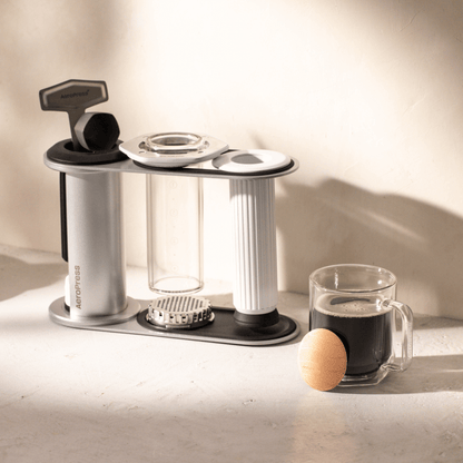 AeroPress Premium 20th Anniversary Bundle - Coffee Maker Set for Fresh Brew Routines