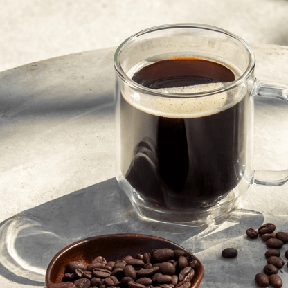 AeroPress Double Wall Glass Coffee Mug - 2 Pack - Coffee Drinkware for Commuting and Home Use