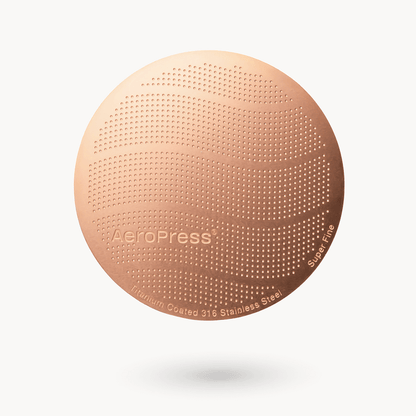 AeroPress Gold Tone Filter - Standard - Coffee Filter Accessory for Consistent Preparation