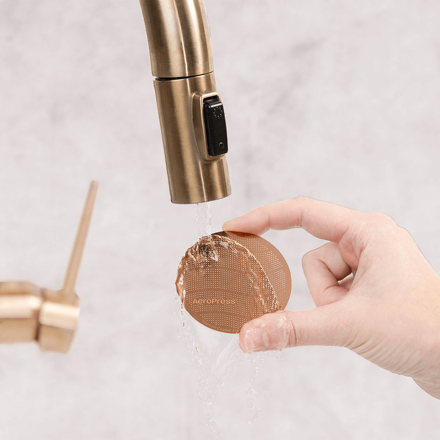 AeroPress Gold Tone Filter - Standard - Coffee Filter Accessory for Consistent Preparation