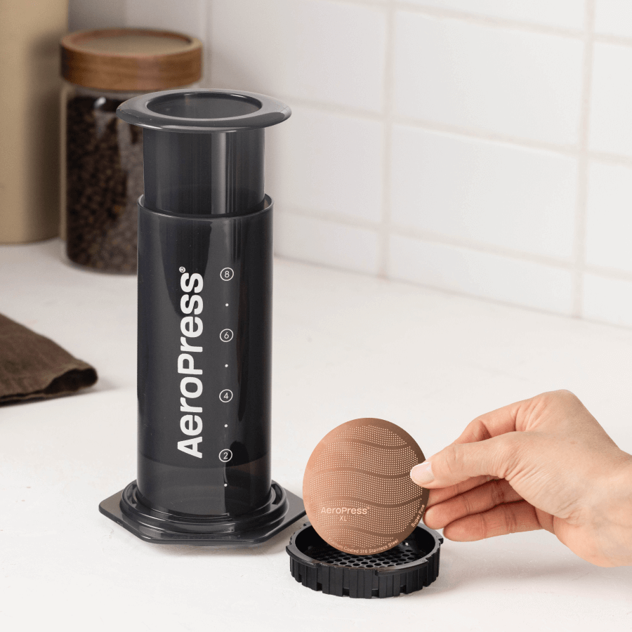 AeroPress Gold Tone Filter - XL - Coffee Filter Accessory for Consistent Preparation