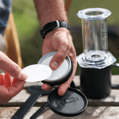 AeroPress Travel Coffee Mug - Stainless Steel - Coffee Drinkware for Commuting and Home Use