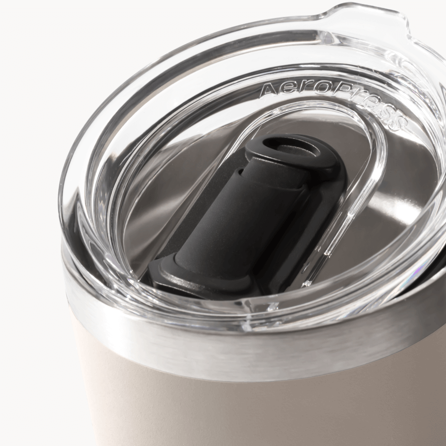 AeroPress Travel Coffee Mug - Stainless Steel - Coffee Drinkware for Commuting and Home Use