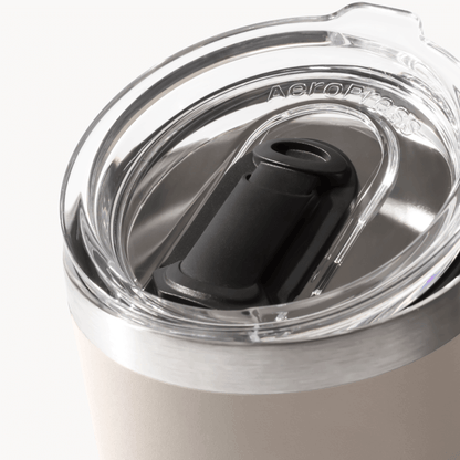 AeroPress Travel Coffee Mug - Stainless Steel - Coffee Drinkware for Commuting and Home Use