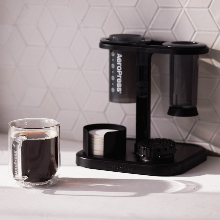 AeroPress Organizer Stand - Coffee Station Organizer for Compact Setups