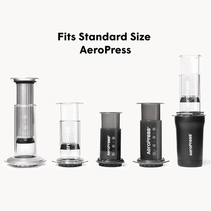 AeroPress Natural Paper Micro-Filters - Standard - Coffee Filter Accessory for Consistent Preparation