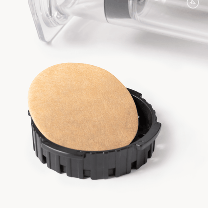 AeroPress Natural Paper Micro-Filters - XL - Coffee Filter Accessory for Consistent Preparation
