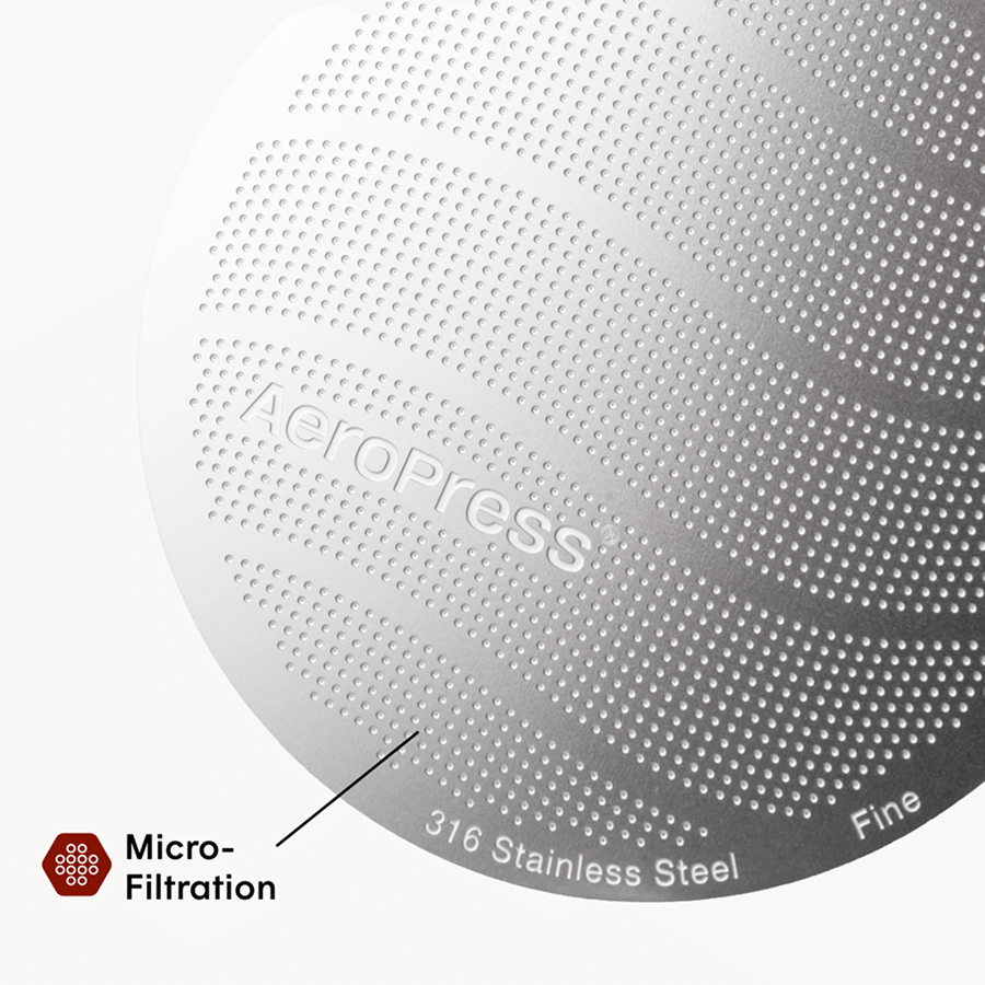 AeroPress Stainless Steel Filter - Standard - Coffee Filter Accessory for Consistent Preparation