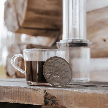 AeroPress Stainless Steel Filter - XL - Coffee Filter Accessory for Consistent Preparation