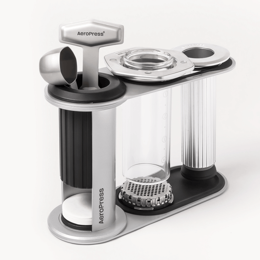 AeroPress Organizer Stand - Stainless Steel - Coffee Station Organizer for Compact Setups