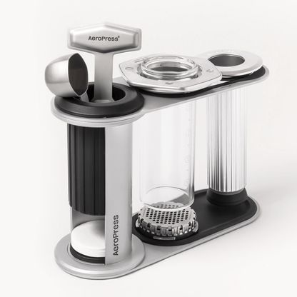 AeroPress Organizer Stand - Stainless Steel - Coffee Station Organizer for Compact Setups