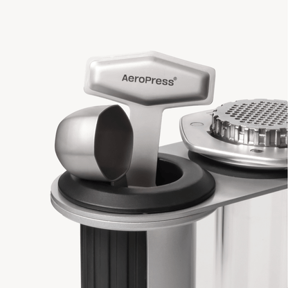 AeroPress Organizer Stand - Stainless Steel - Coffee Station Organizer for Compact Setups