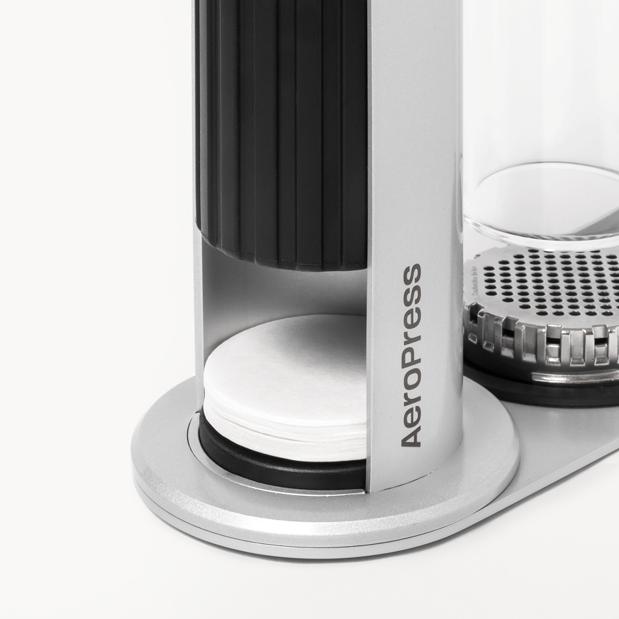 AeroPress Organizer Stand - Stainless Steel - Coffee Station Organizer for Compact Setups