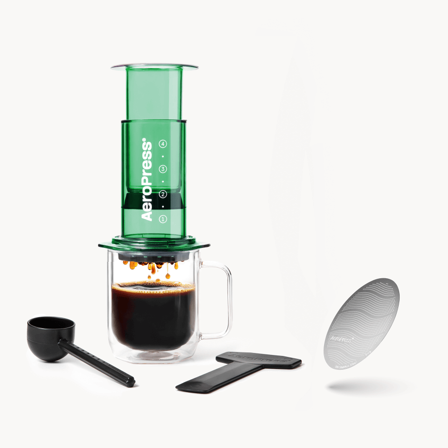 Traveler’s Bundle - Clear - Coffee Maker Set for Fresh Brew Routines