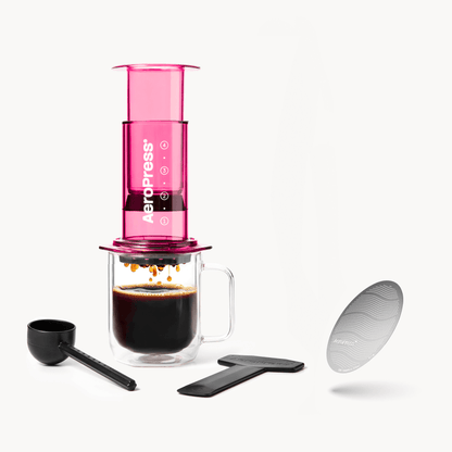 Traveler’s Bundle - Clear - Coffee Maker Set for Fresh Brew Routines