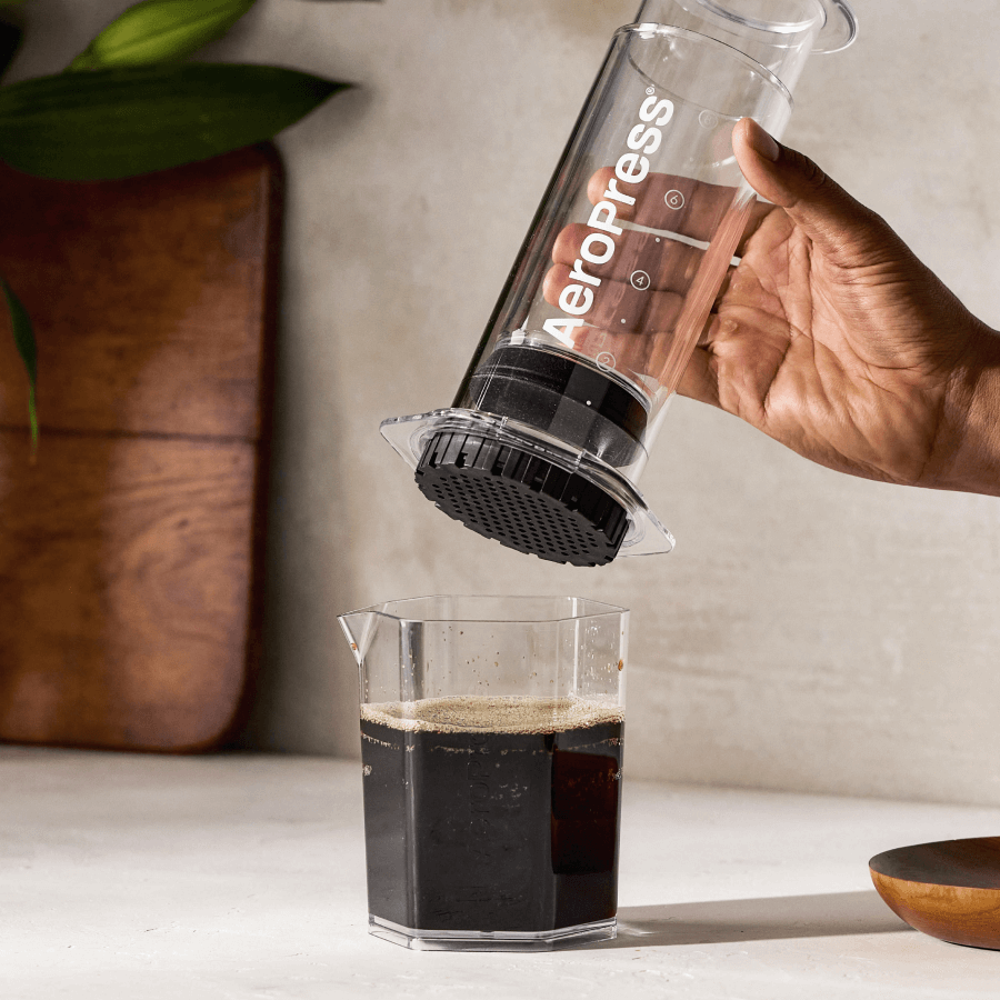 AeroPress Coffee Maker - Clear XL - Portable Brewer for Fresh Coffee Preparation