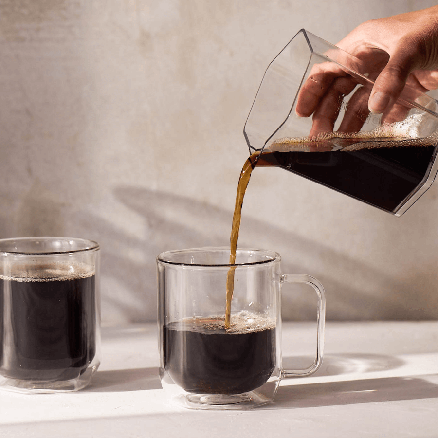 AeroPress Coffee Maker - Clear XL - Portable Brewer for Fresh Coffee Preparation