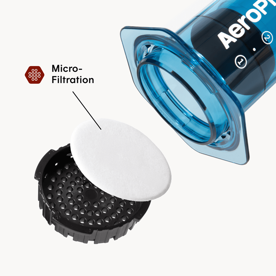 AeroPress Coffee Maker - Clear & Colors - Portable Brewer for Fresh Coffee Preparation
