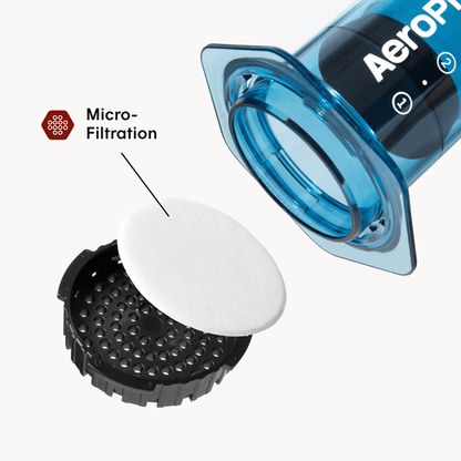 AeroPress Coffee Maker - Clear & Colors - Portable Brewer for Fresh Coffee Preparation