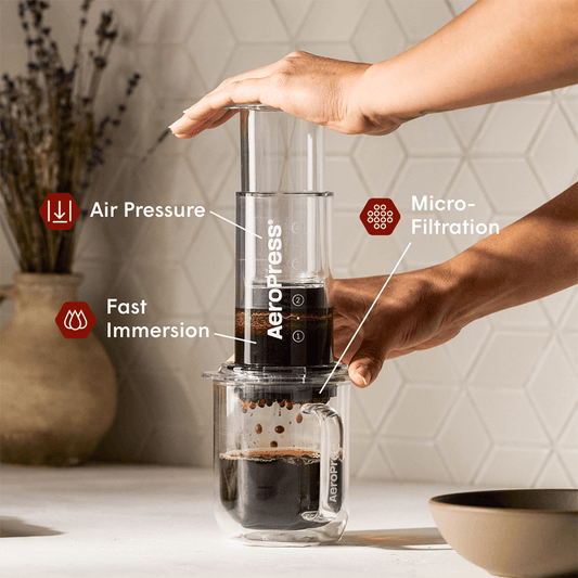 Coffee Station Bundle - Clear - Coffee Maker Set for Fresh Brew Routines