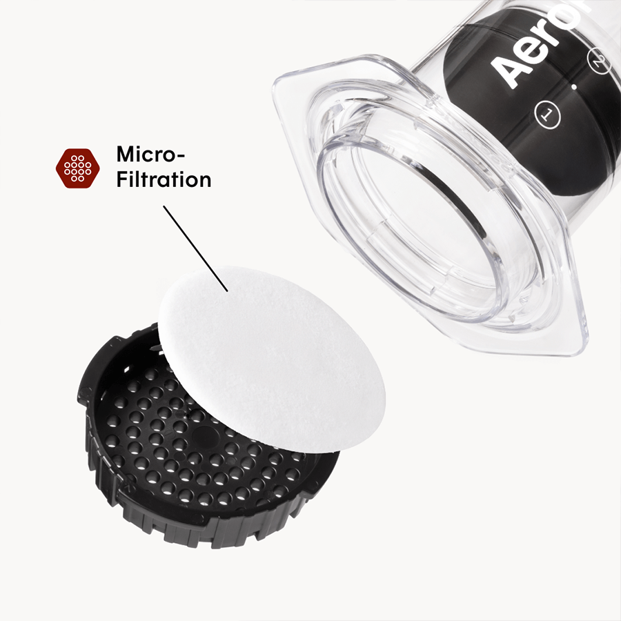 AeroPress Coffee Maker - Clear & Colors - Portable Brewer for Fresh Coffee Preparation