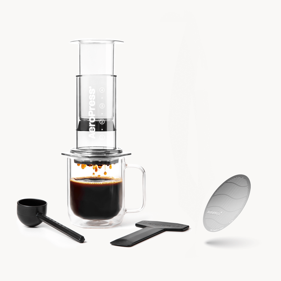 Traveler’s Bundle - Clear - Coffee Maker Set for Fresh Brew Routines