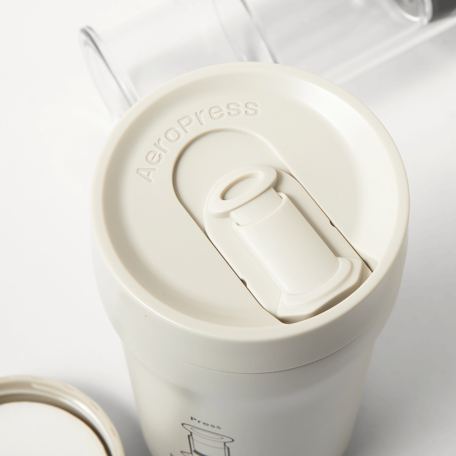 AeroPress Coffee Maker - Go Plus - Portable Brewer for Fresh Coffee Preparation