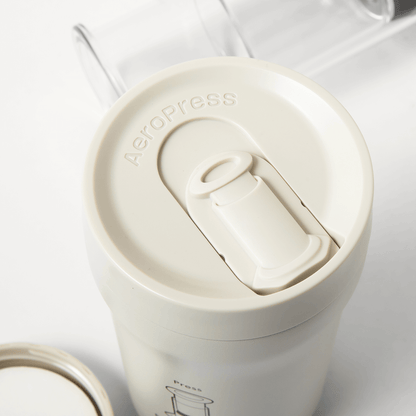 AeroPress Coffee Maker - Go Plus - Portable Brewer for Fresh Coffee Preparation