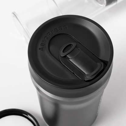 AeroPress Coffee Maker - Go Plus - Portable Brewer for Fresh Coffee Preparation