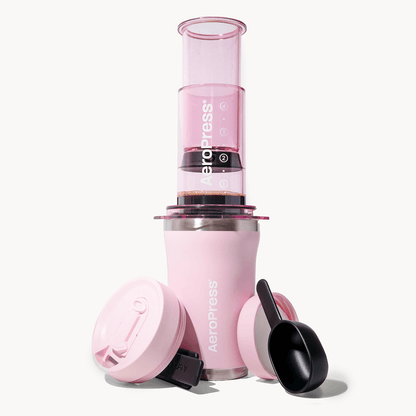 AeroPress Coffee Maker - Go Plus - Portable Brewer for Fresh Coffee Preparation