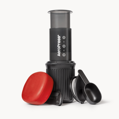 AeroPress Coffee Maker - Go - Portable Brewer for Fresh Coffee Preparation