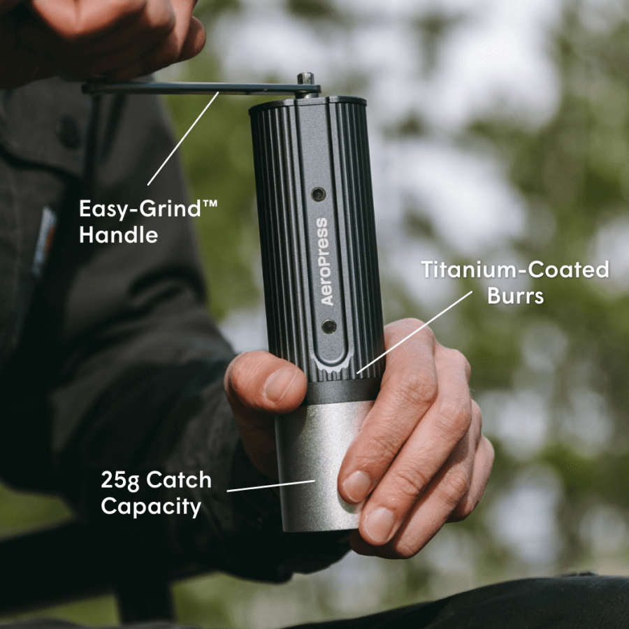 AeroPress Manual Coffee Grinder - Manual Coffee Mill for Daily Brew Routines