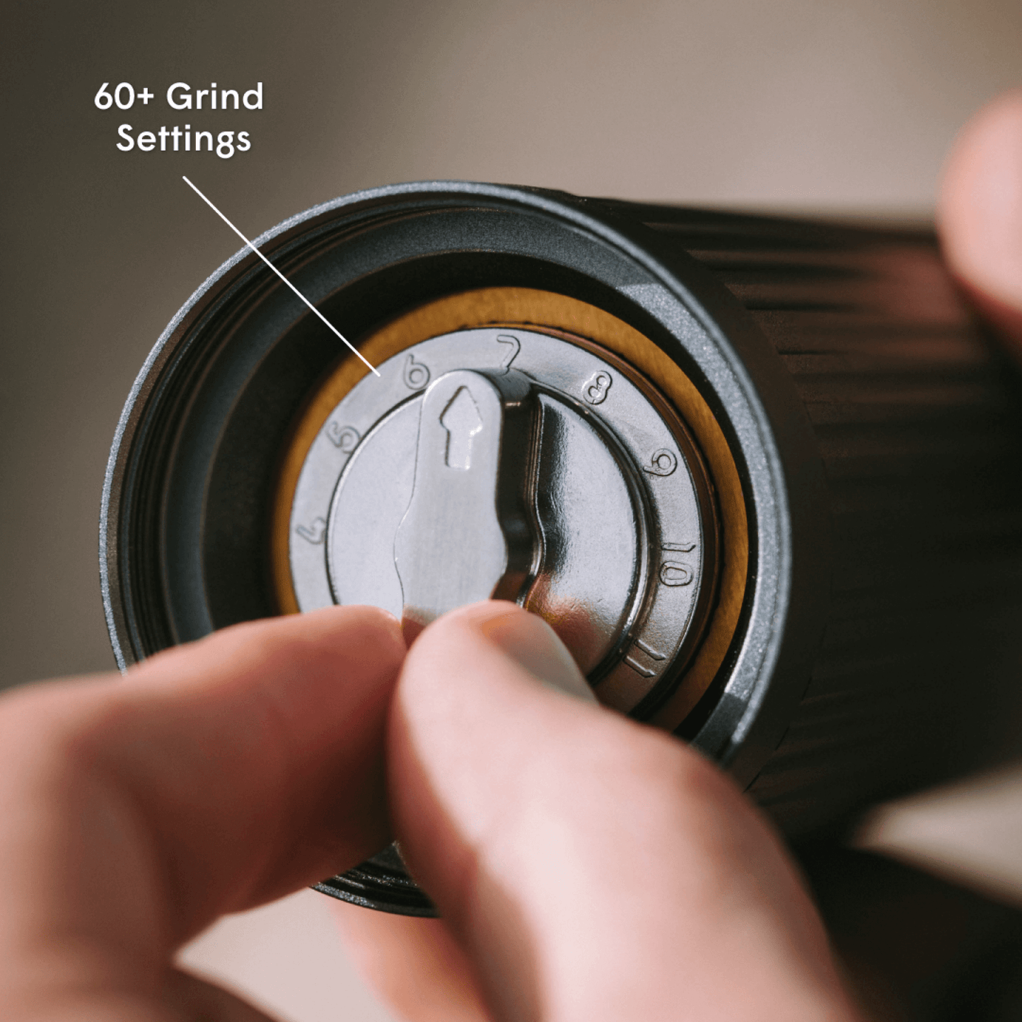 AeroPress Manual Coffee Grinder - Manual Coffee Mill for Daily Brew Routines