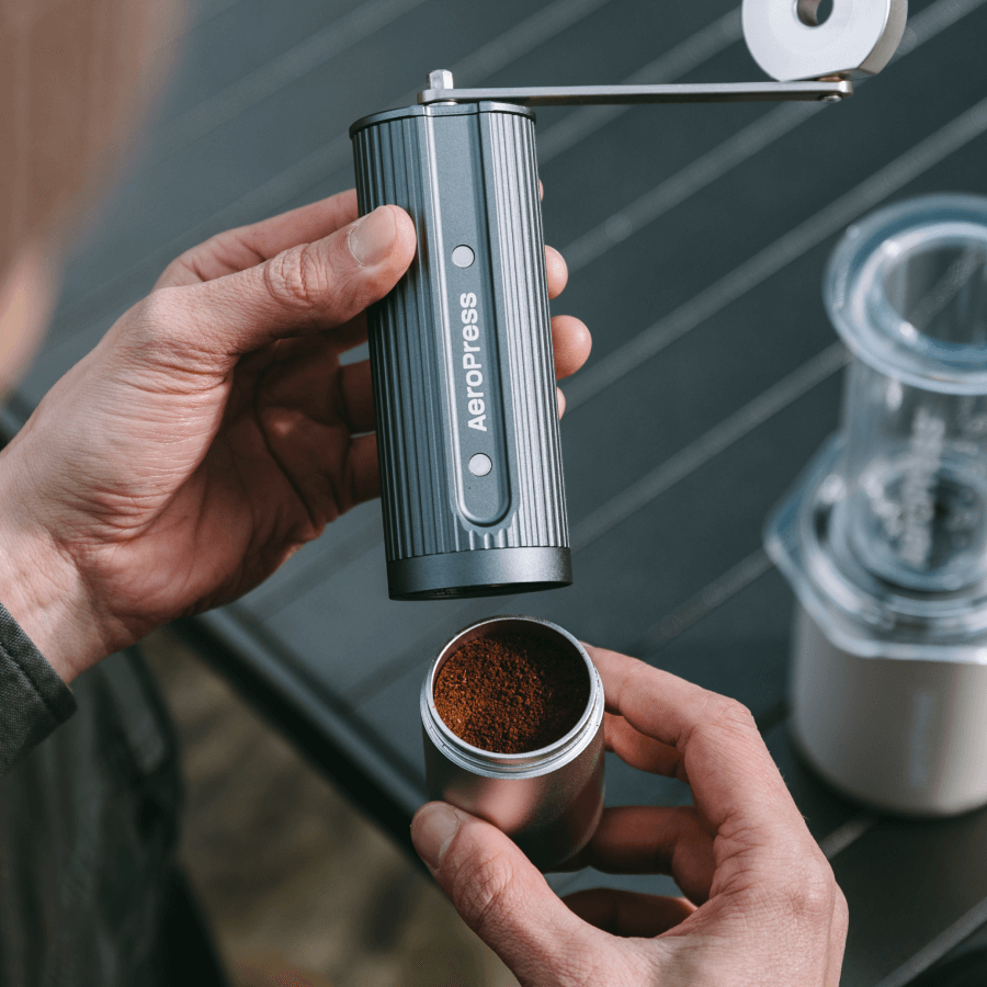 AeroPress Manual Coffee Grinder - Manual Coffee Mill for Daily Brew Routines