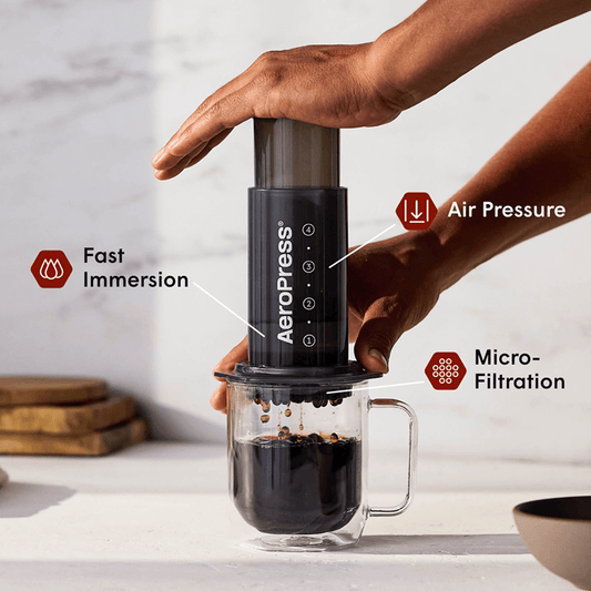 AeroPress Coffee Maker - Original - Portable Brewer for Fresh Coffee Preparation
