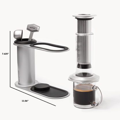 AeroPress Organizer Stand - Stainless Steel - Coffee Station Organizer for Compact Setups