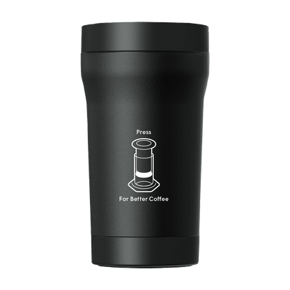 AeroPress Travel Coffee Tumbler - Stainless Steel - Coffee Drinkware for Commuting and Home Use
